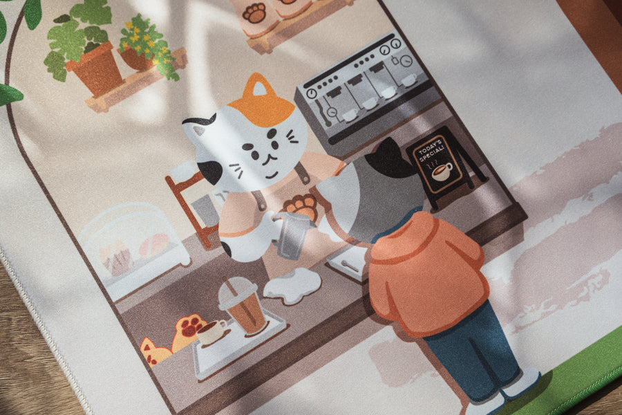 Nekoccino Deskpad