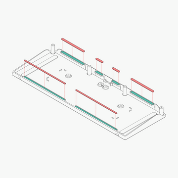 Bauer Isolation Strips
