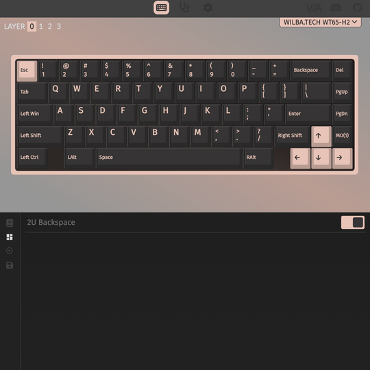 CHANGE YOUR BACKSPACE