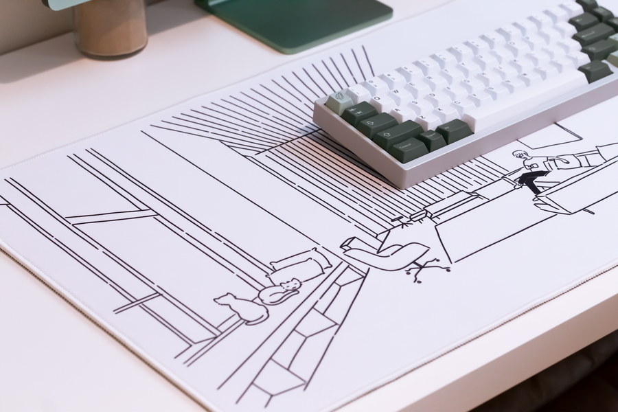 Taeha Types Studio Deskpad